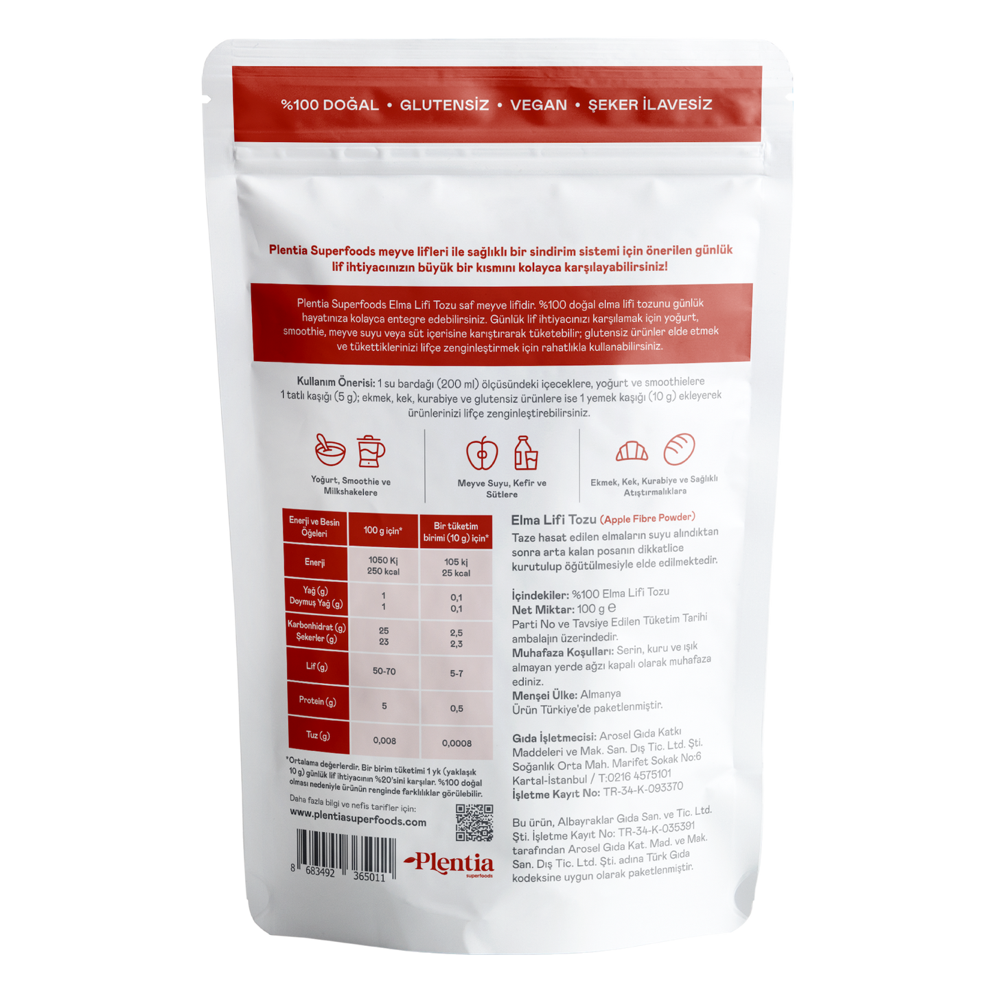 Apple Fiber Powder 100 g